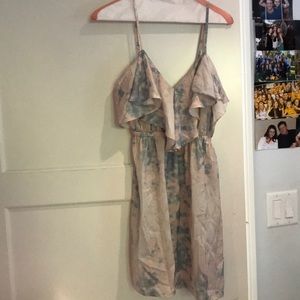 Cute light pink and blue dress